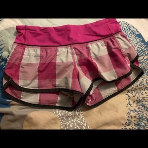 Lululemon size 2 speed shorts
